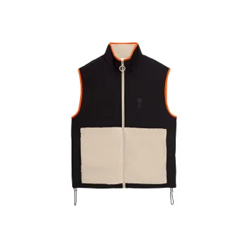 AMIPARIS Sherpa Zipped Jacket
