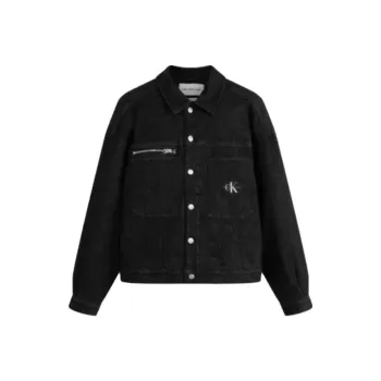 CK/Calvin Klein FW23 Denim Jacket Unisex Denim Black