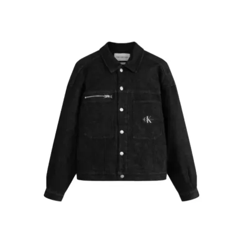 CK/Calvin Klein FW23 Denim Jacket Unisex Denim Black