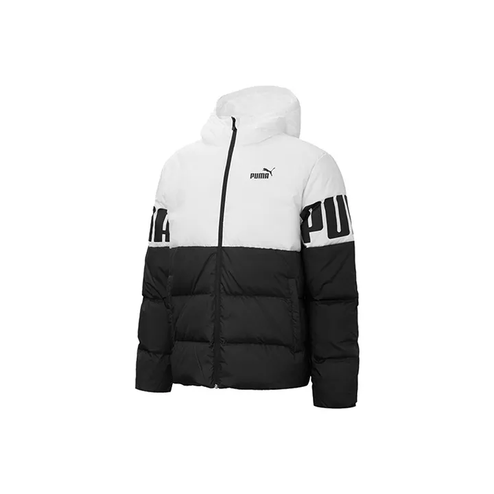 PUMA Down Jackets Men Black/White-0