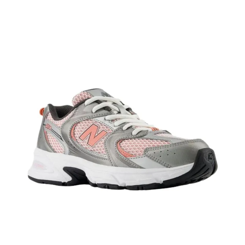 New Balance NB 530 Anti Slip Wear Resistant Low Top Casual Shoes Women's Pink Green-2