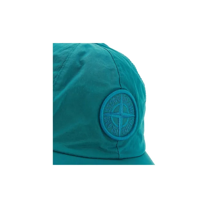 STONE ISLAND Nylon Baseball Caps Men's Green-4