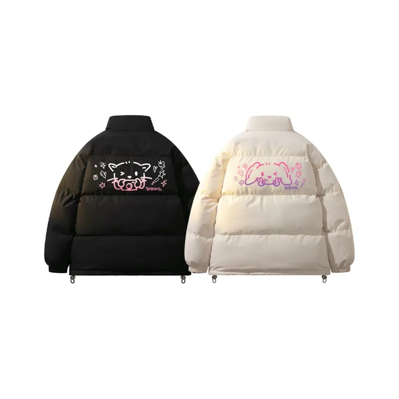 BTR Puffer Jackets Unisex-4