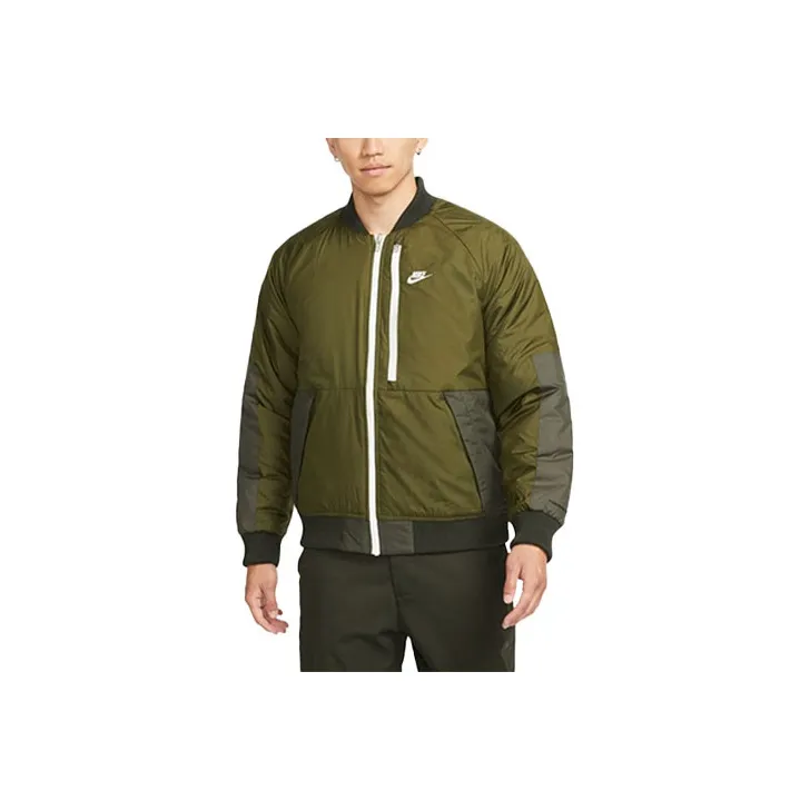 Nike Puffer Jackets Men Green-0