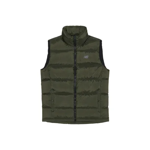 New Balance Down Jackets Men Army Green