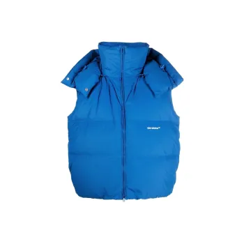 OFF WHITE Bounce Down Feather Hooded Jacket