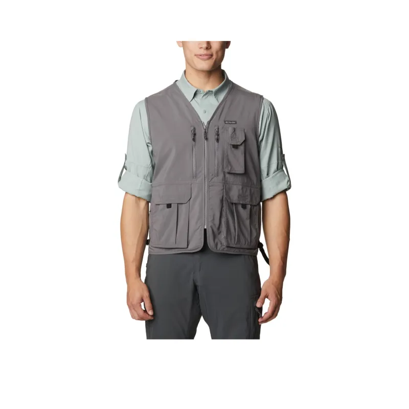 Columbia Vests Men City Gray-0