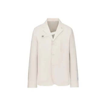 DIOR FW24 Jackets Coats Men's White