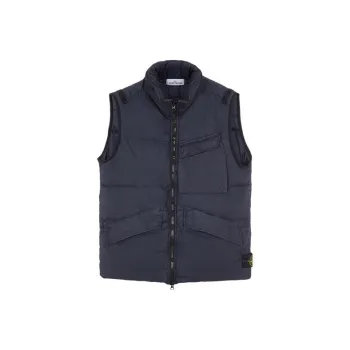 STONE ISLAND G0123 Garment Dyed Crinkle Reps R NY Down Gilet