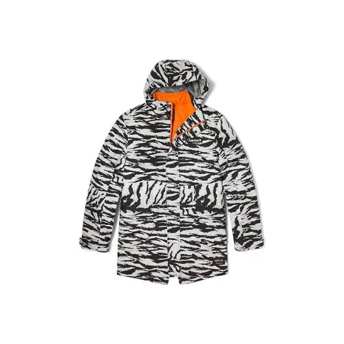 Timberland Year Of The Tiger Collection Windbreaker Jackets Unisex Tiger Print Camouflage