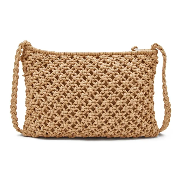 Old Man's Head Fabric Shoulder Bag Women's Multicolor-3