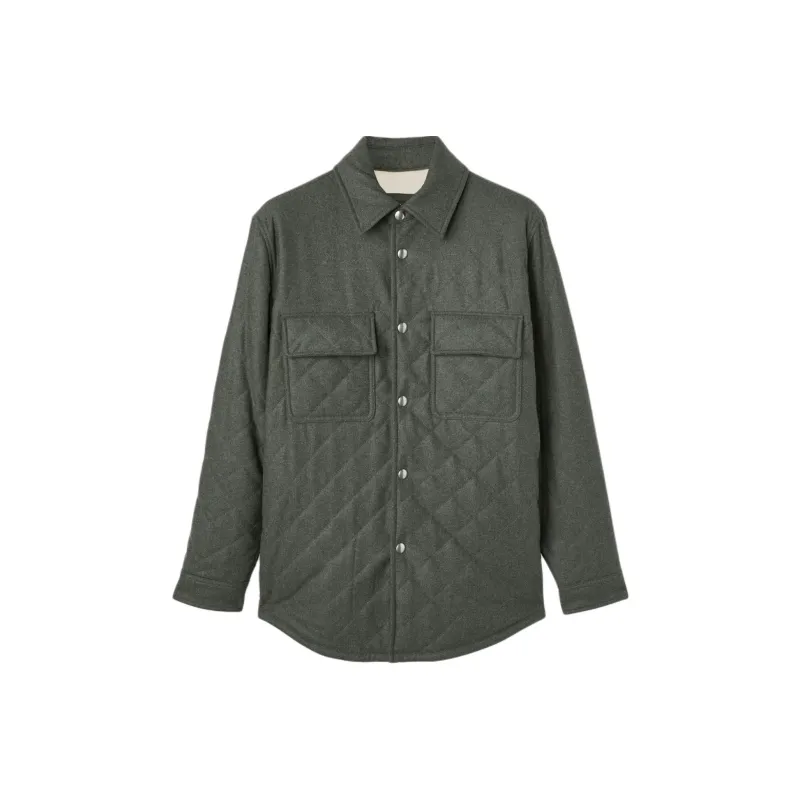 Loro Piana Hemdjacke Shonai Jackets & Coats Men's Green-0