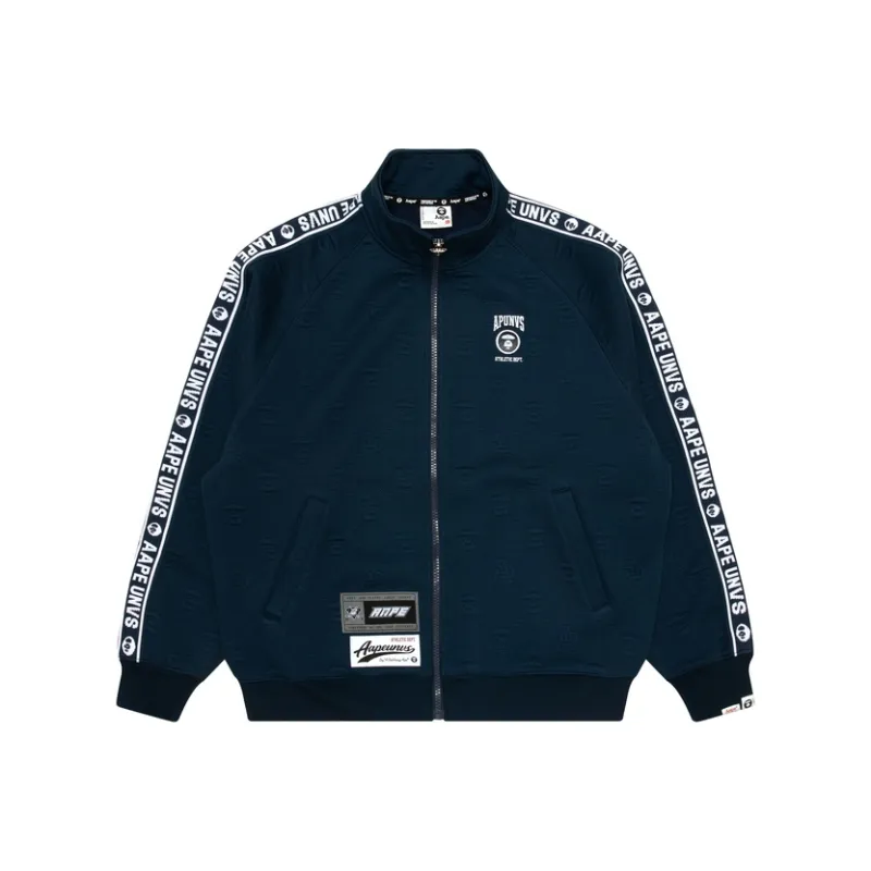 Aape Logo Zip up Sweatshirt-0