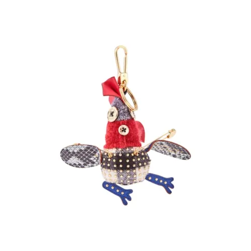 Burberry Cashmere, Leather Keychains Women's Multicolor
