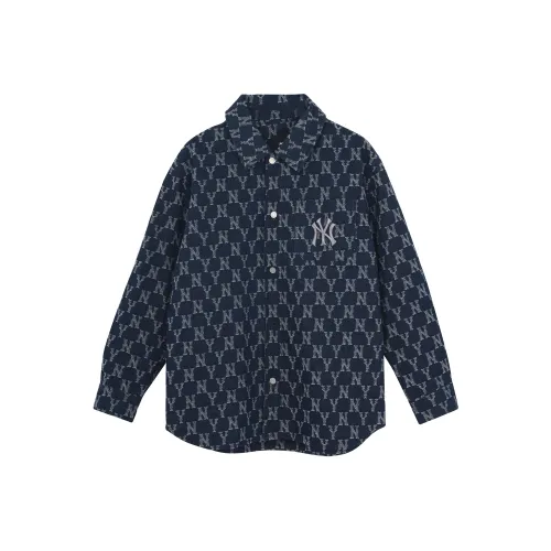 MLB FW22 Denim Jacket Unisex Blue