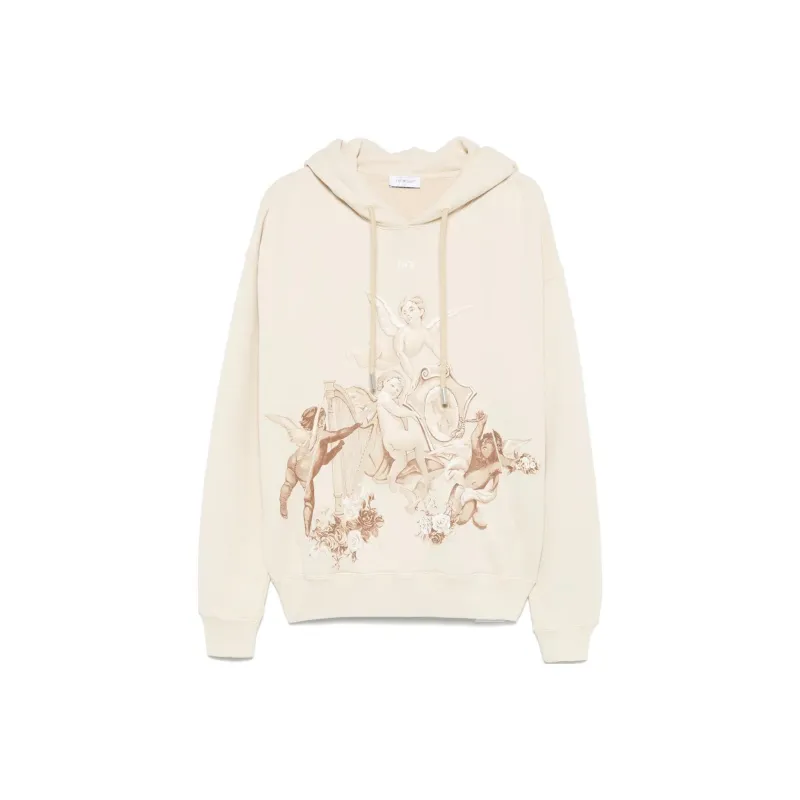 OFF WHITE Skate Vintage Drawstring Hoodie-0