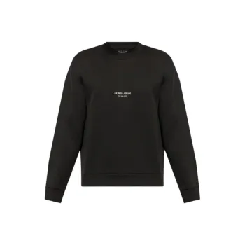 GIORGIO ARMANI Micromodal Jersey Crew neck Sweatshirt
