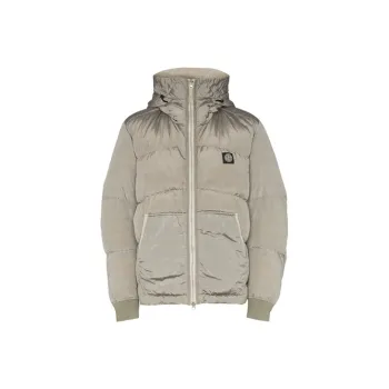 STONE ISLAND Down Jacket Unisex Metallic