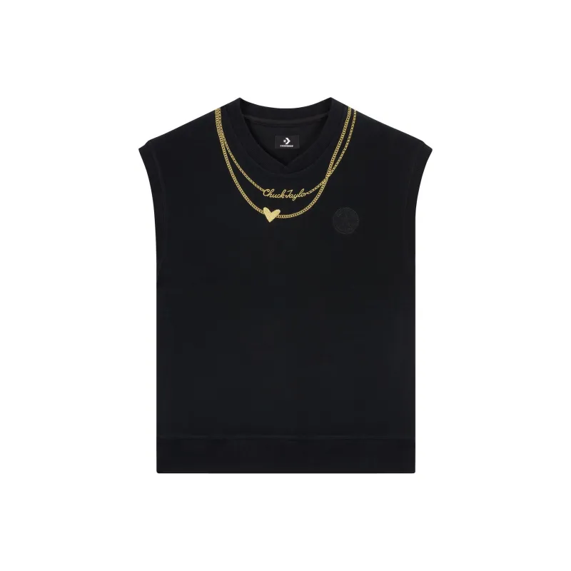 Converse Vests Unisex Black-0