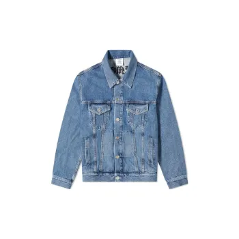 Vetements Jackets Men Light Blue