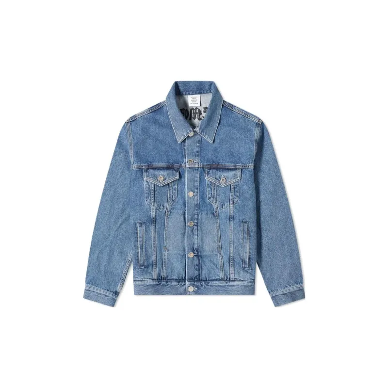 Vetements Jackets Men Light Blue-0