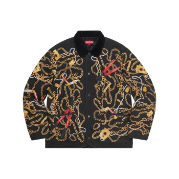 Supreme Chains Quilted Jacket