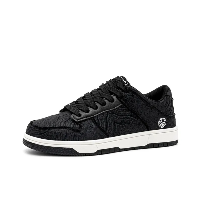 CISSTEG Everyday Commute Chinese Style Casual Anti Slip Wear Resistant Low Top Skateboard Shoes Unisex-21