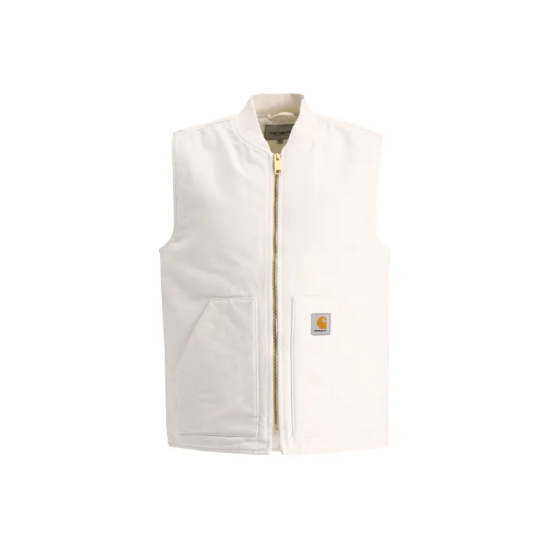 Carhartt WIP Logo Patch Zipped Gilet-0