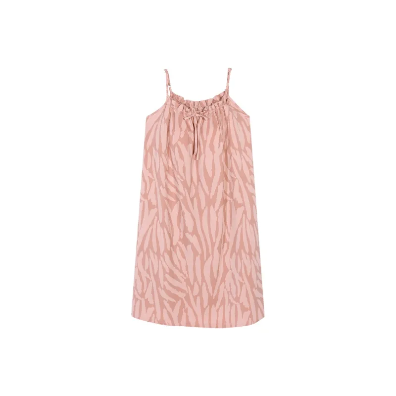 Lan Miao Nightgown Women's Peach-0