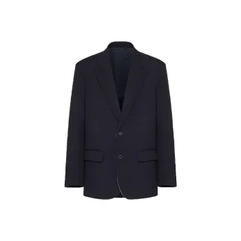 Valentino Single Breasted Long Sleeved Blazer