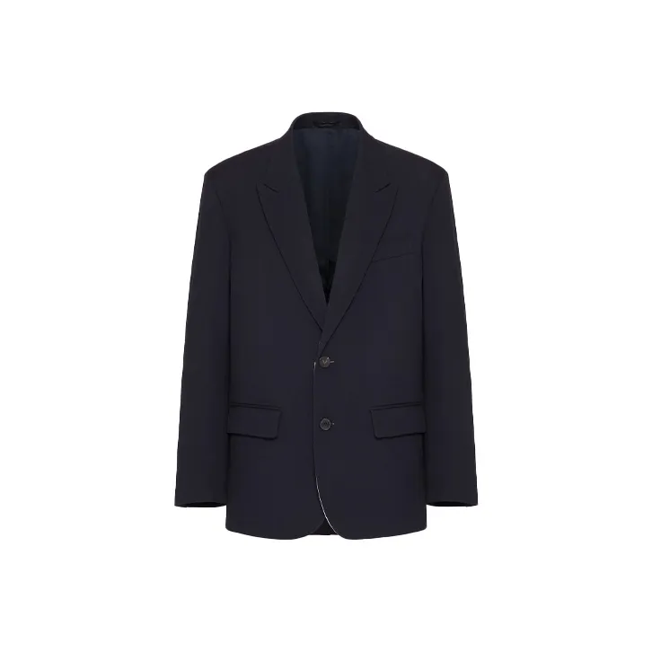 Valentino Single Breasted Long Sleeved Blazer-0