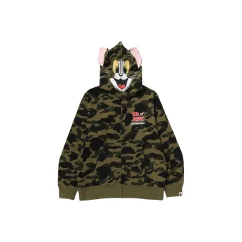 A BATHING APE 1st Camo One Point Full Zip Hoodie