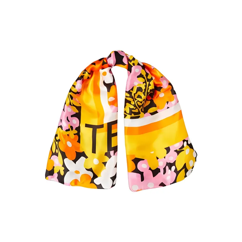 Ted Baker Silk Silk Scarves Women's Yellow-1