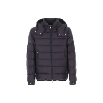 Moncler Down Jackets Men Navy Blue