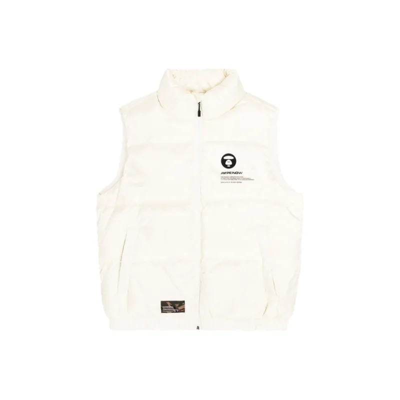 Aape Logo patch Sleeveless Padded Gilet-6