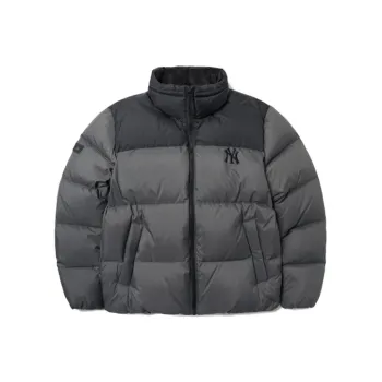 MLB Down Jacket Winter Cropped Unisex Gray