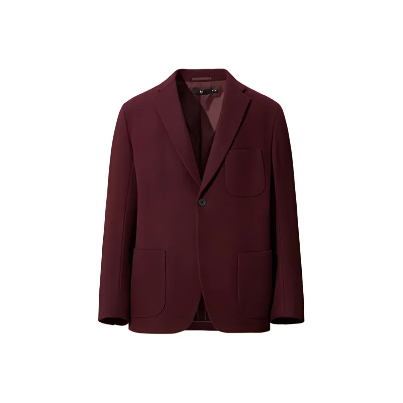 UNIQLO FW20 Business Suit Men's Dark Red-0
