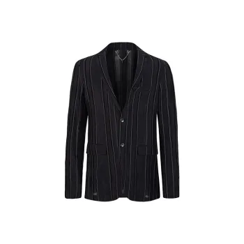 DAVID NAMAN Business Suits Men Black