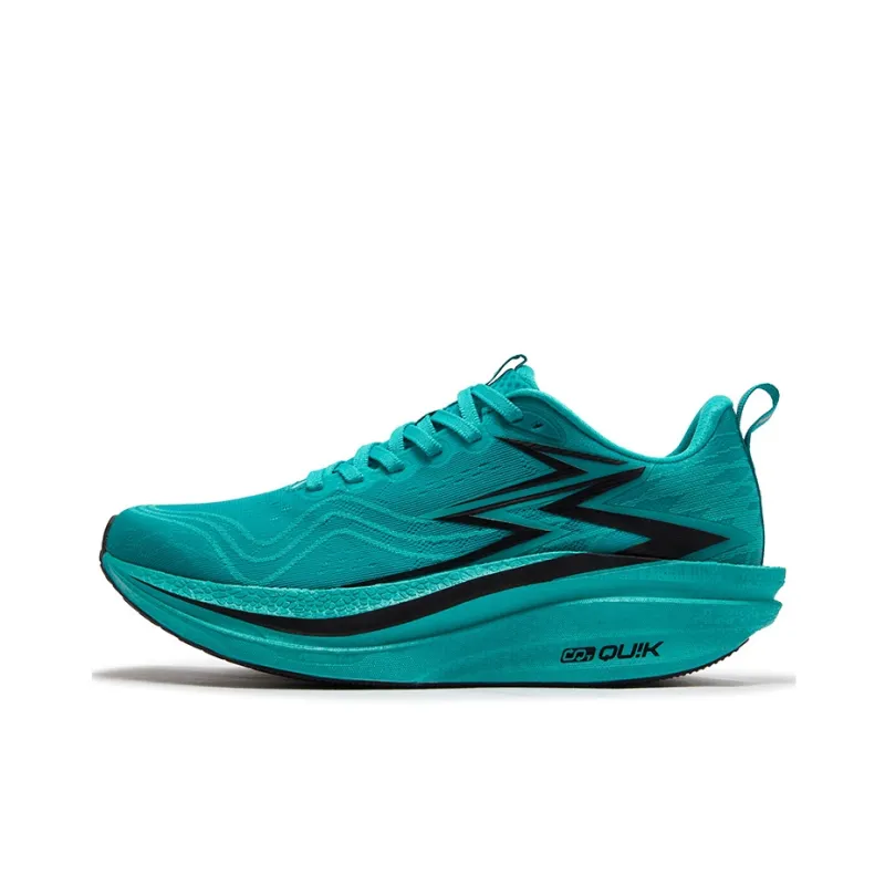 361° Flame 4MIX Running Shoes Unisex Low Top Teal/Obsidian Black-1