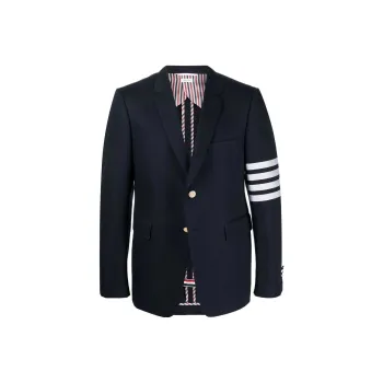 THOM BROWNE Business Suits Men Navy Blue