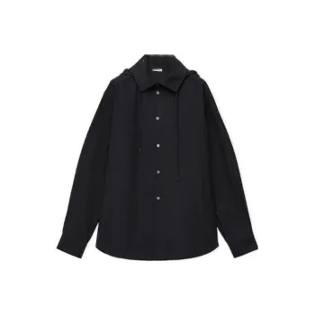 LOEWE Hooded Overshirt In Cotton