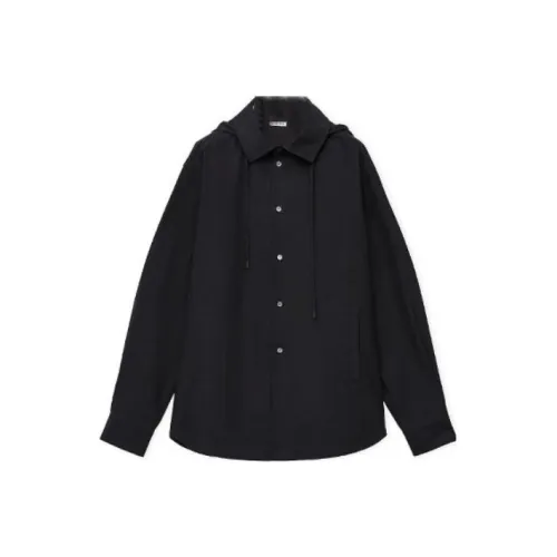 LOEWE Hooded Overshirt In Cotton