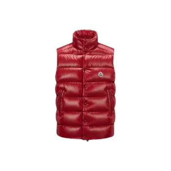 Moncler Tibb Series Vests Men Red