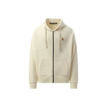 PALM ANGELS Bear In Mind Zipped Hoodie