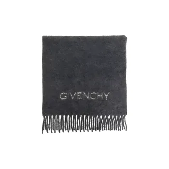 GIVENCHY Knit Scarves Women's Gray
