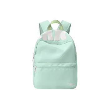 TURN UP Polyester Student Backpack Regular Unisex Green