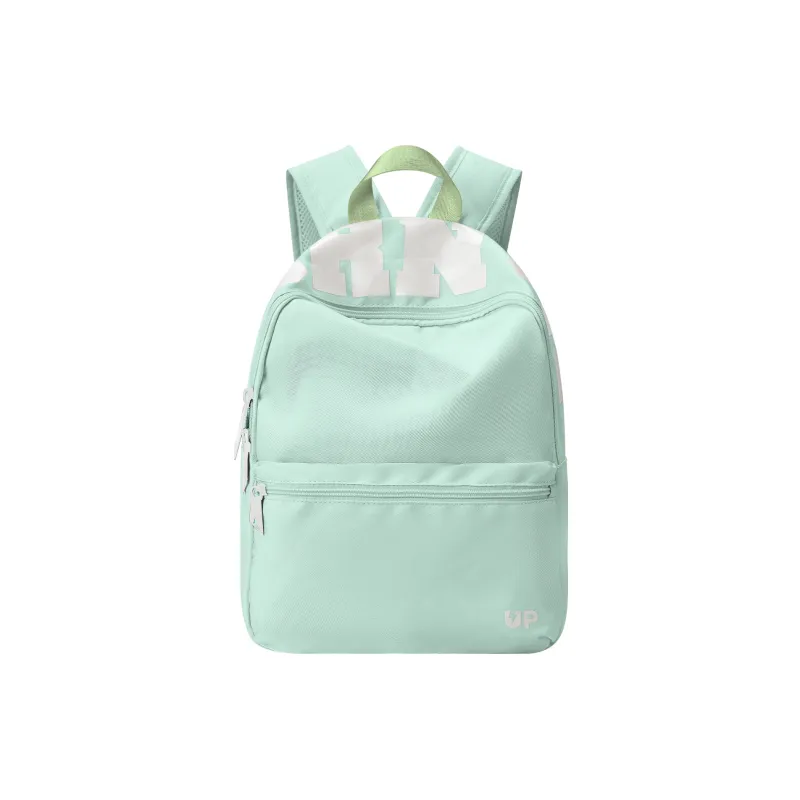 TURN UP Polyester Student Backpack Regular Unisex Green-0