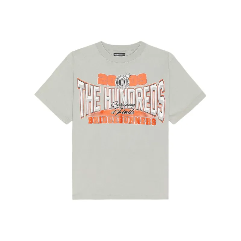 The Hundreds T Shirt Men's Vintage Gray-0