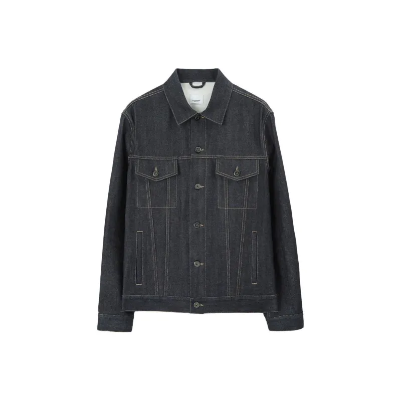 Burberry Logo patch Denim Jacket-0