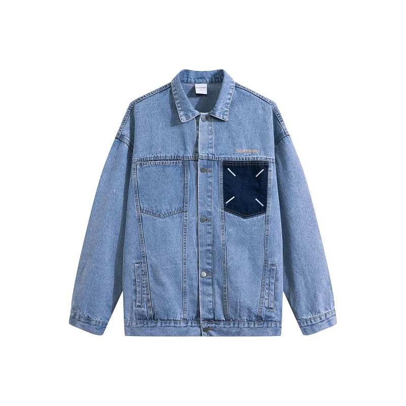 SUPERMOON Denim Jackets Unisex-6